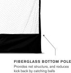 7 Feet Softball Pitching Screen Hanging Golf Net For Hitting