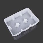 Non Toxic Disposable 21*15*4cm Plastic Cookie Tray