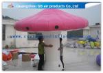 Purple Mushroom Shape Inflatable Advertising Signs Outdoor Activities Customized