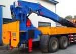 25-80 Tons Truck Mounted Crane 8X4 LHD , Truck Mounted Lifting Equipment