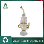 Irregular LED Hookah Shisha 32cm Glass Water Bongs