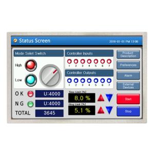 Quality 8 Bits LVDS Industrial TFT Display 10.1 Inch RGB 1280x800 Pixels 40 Pins wholesale