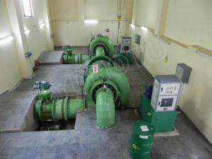 Quality Horizontal Shaft Francis Hydro Turbine / Francis Water Turbine With Stainless Steel Runner wholesale