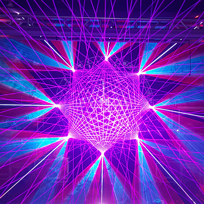 Classic Style Hot Sale 4w ILDA RGB Animation Laser Light Show Projector for DJ