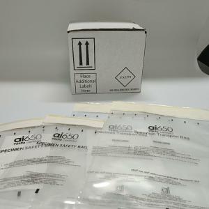 Quality Medical Test Biological Zipper Biohazard Specimen Bag Custom Made wholesale