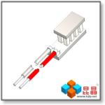 TES1-004 Series (2.2x6.3mm) Peltier Chip/Peltier Module/Thermoelectric Chip/TEC