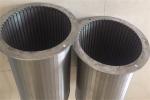 Liquid Wedge Wire Screen Pipe 304 316 Stainless Steel Filter Element