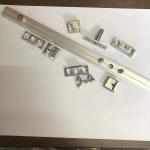 400MM Length 2.3mm Thickness Aluminum Profile Transmission Rod for Window and