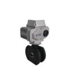 High Temperature Flange Connection WCB Short Type Electric Ball Valve