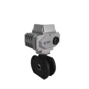 Quality High Temperature Flange Connection WCB Short Type Electric Ball Valve wholesale