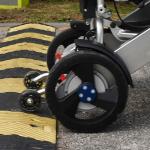 Lithium Battery 150Wx2 CE Lightweight Power Wheelchair