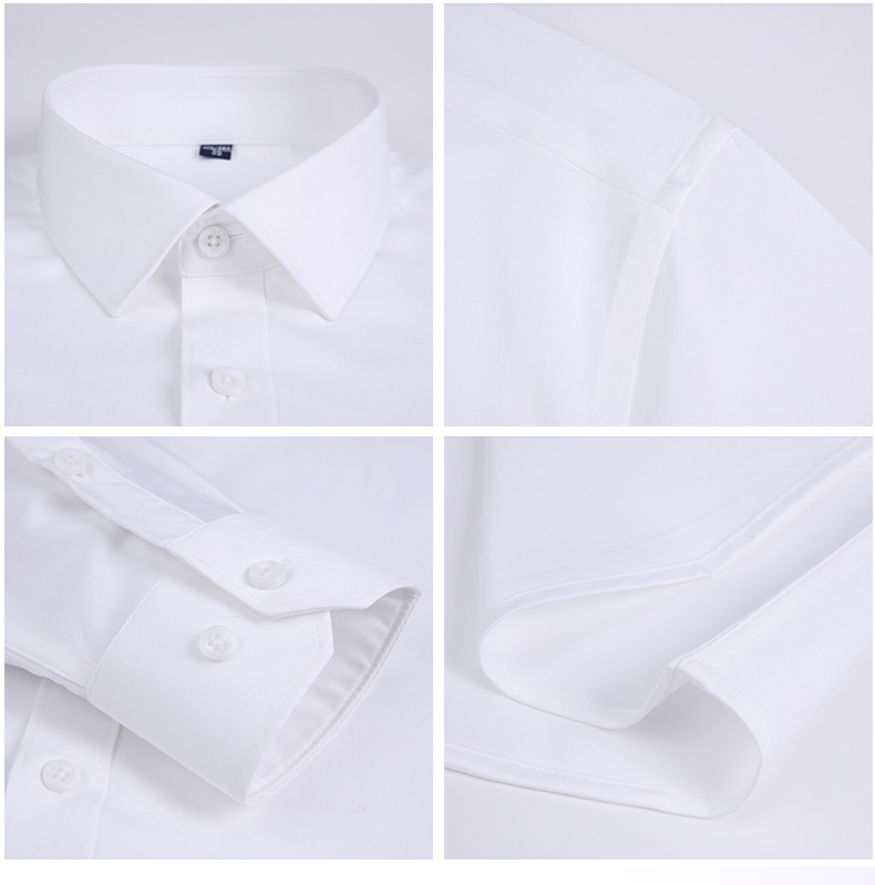 Long Sleeve Shirt Casual Office Wear Business Formal Cardigan for Men in Spring 2023