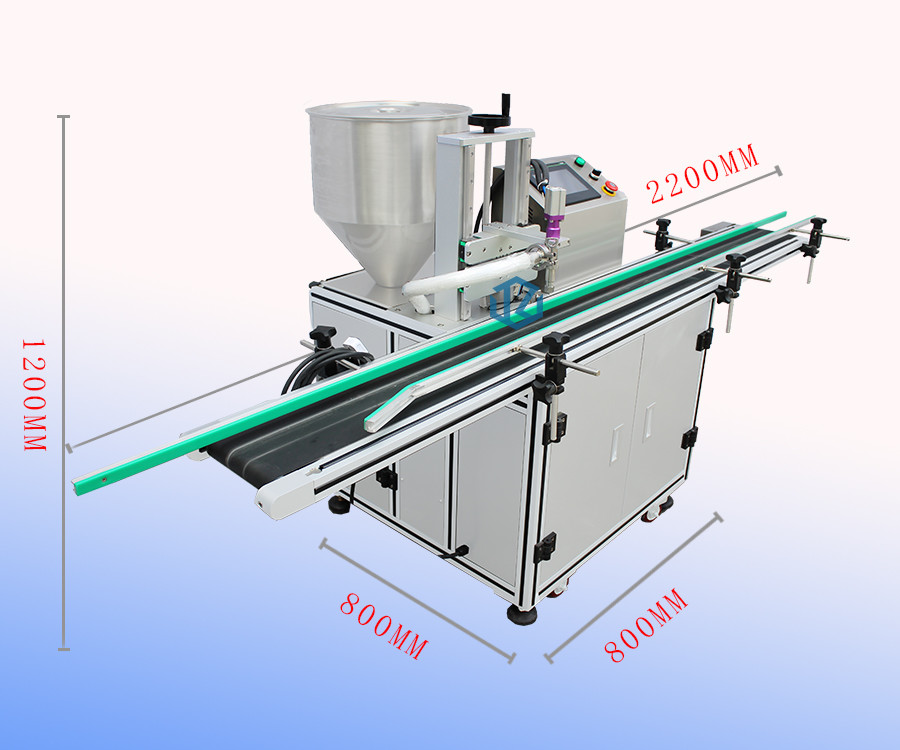 Small intelligent automatic sauce chili sesame paste tomato multi-function packaging filling machine With CE certificate