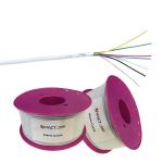 Bare Copper Wire 10X0.5mm Brown Unshielded Tinned Copper Alarm Cable for UK