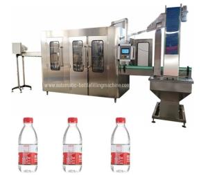 Quality 110mm 2000ml Mineral Water Bottle Filling Machine Rinser Filler Capper wholesale