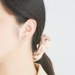 1.6g 1.5x0.3cm Stainless Steel Gold Hoop Earrings Party CZ Real Silver Earrings