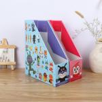 Recycled Paper Display Box Children's Cartoon Folding Cardboard Counter Display