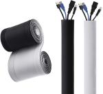 Management Neoprene Velcro Cable Sleeve Flexible Braided Wire Covering