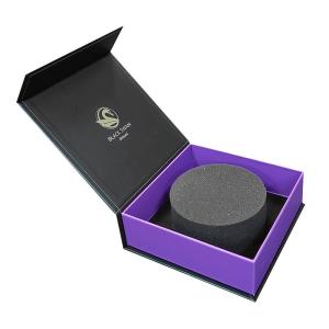 Quality Rigid Boxes Custom Luxury Leather Cat Dog Pet Training Collars Leashes Packaging Box wholesale