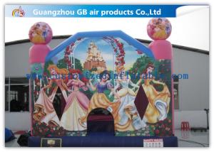Quality Dinis Princess Bounce House Childrens Bouncy Castle PVC Material For Kindergarten wholesale