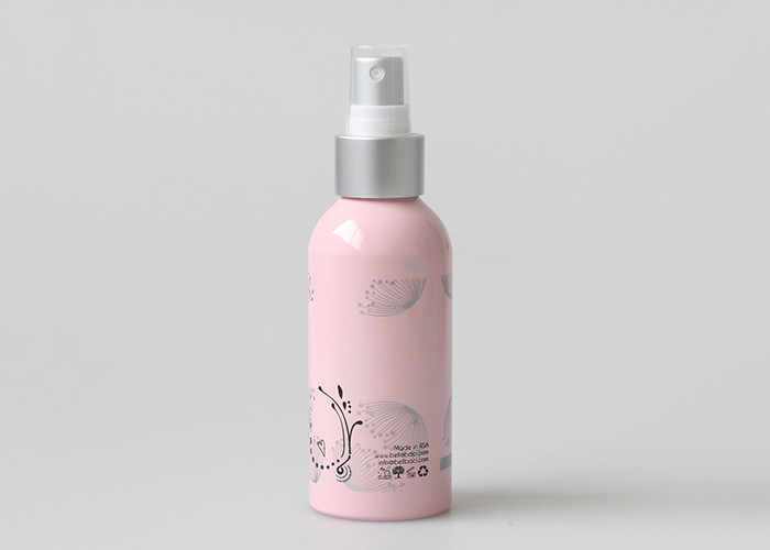 Perfume Aluminum Pump Bottles 50ml Printed Logo Color Painting