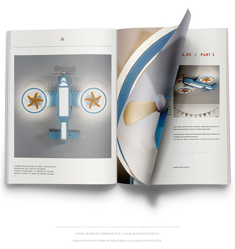 Airplane pendent lamp lights cartoon Bedroom Boys Hanging Lamp creative light for Kids nursery chandelier(WH-MA-141)