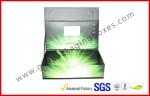 Matt Black Luxury Gift Boxes 350gsm , Offset Printing Magnetic Boxes