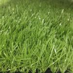 Outdoor Synthetic Grass On Concrete Good Water Permeability Fire Prevention