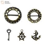 Custom DIY Metal Accessories , Webbing Belts Metal Ring Buckle