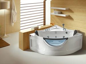 Quality M3135 Massage Acrylic Whirlpool Bathtub Alkali Free Pure Sanitary Grade wholesale