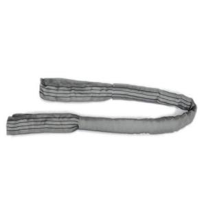 Quality 100% Polyester 52mm Gray Four Tonne Poly Round Slings wholesale
