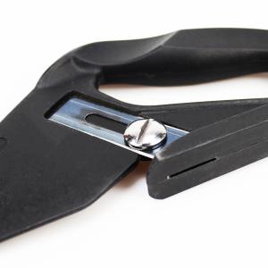 Quality SS304 Black Heavy Duty Carpet Knife Adjustable Blade Depth wholesale