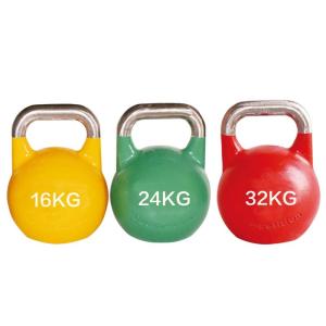 Quality Steel Weight Iron Gym Kettlebell Rubber Coated Colored 52kg Crossfit Training wholesale