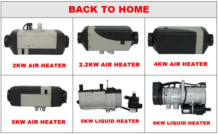 JP 5KW 12V Diesel Liquid Parking Heater Auxiliary Car Heater