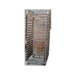 Stainless Steel 12Layer Baking Tray Rack Trolley Cake Room Bread Rack Tray