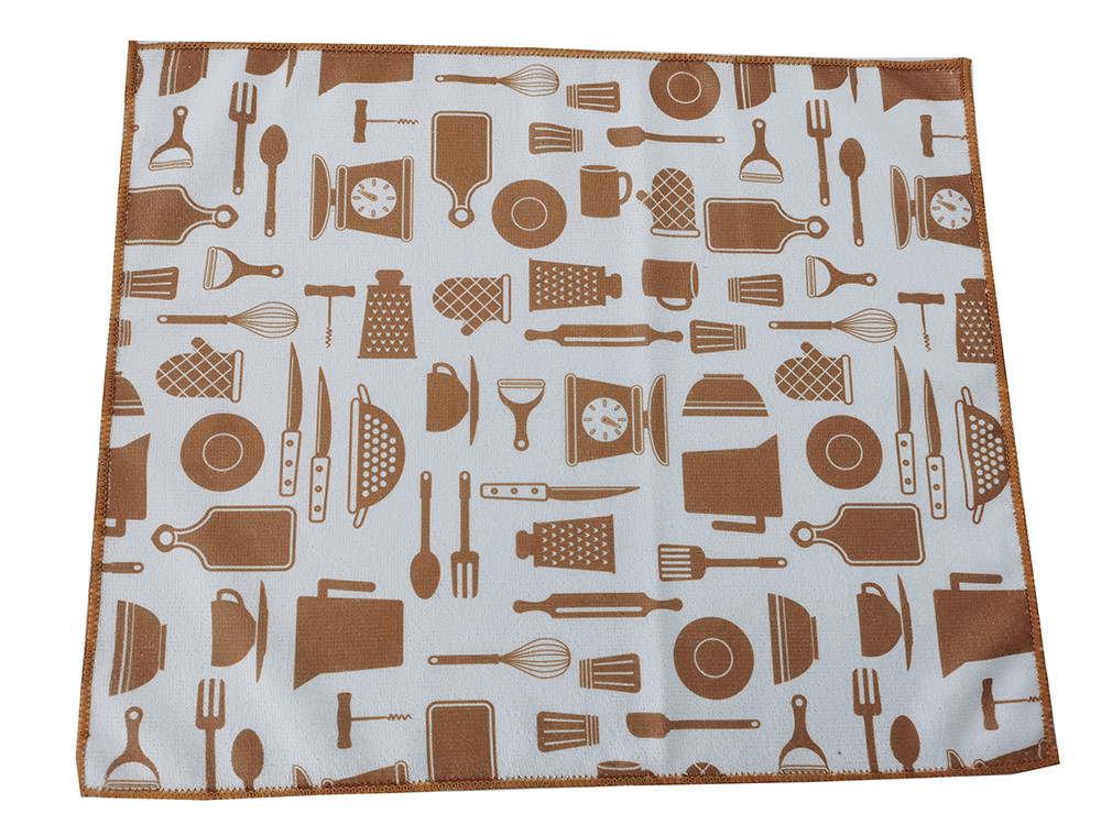 Coffee Bar Microfiber Dish Towel For Dishes Tea Towel