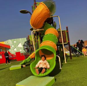 Quality Rotational Moulds Outdoor Amusement Facilities Plastic Children's Plastic Slide wholesale