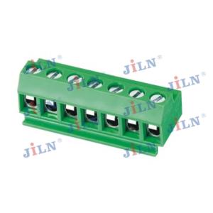 Quality Green Color 5.0 mm H 10.5 Screw Terminal Blocks Female Type JL332W wholesale