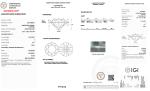 Synthetic 1.04 Carat E Color VS1 Clarity ID EX CVD HPHT Diamond