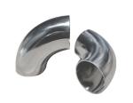1.5mm Thickness 304 Stainless Steel 90 Degree Bend Elbow Exhaust Pipe Connection