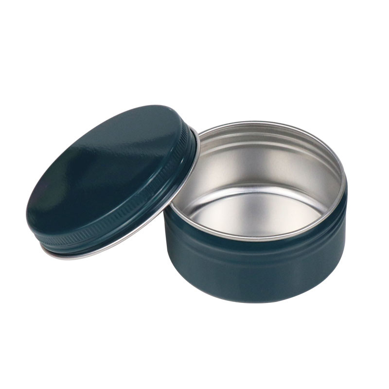 Morandi Green 30ml 50ml 100ml Cosmetic Jars Screw Thread Empty Lip Balm Tins