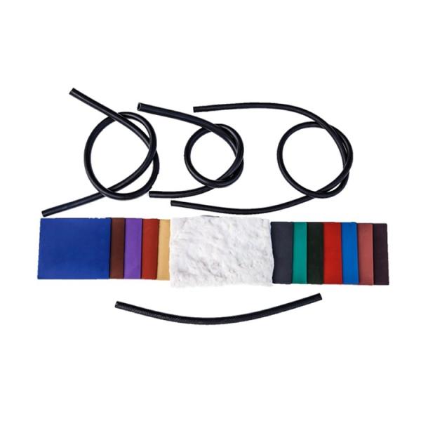 Odorless FKM Fuel Resistance Fluoro Carbon Rubber Compound Peroxide Curable Good