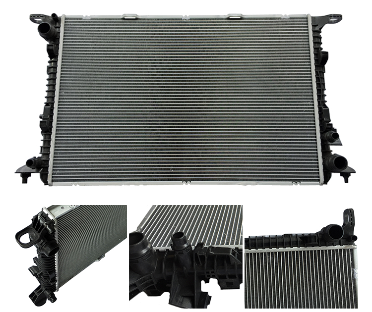 Auto Radiators for Audi A8 Quattro 3.0t 4H0121251C Engine Cooling Aluminium Audi Car Engine Parts