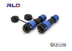 Outdoor Security Waterproof Plug Connector Resistant 7 Pin SP13 Lightweight