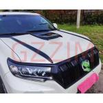 Gloss Black Plastic Front Bonnet Scoop For Toyota Land Cruiser Prado FJ150 2018