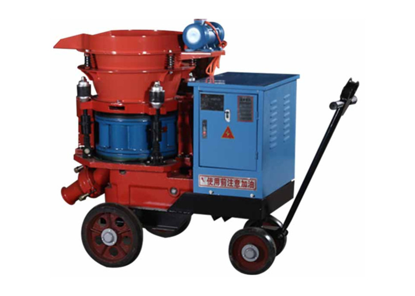 CE SGS 5.5kw Dry Mix Shotcrete Machine Concrete Gunite Machine