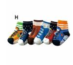 Top selling knitted terry cotton boys hosiery in fancy design