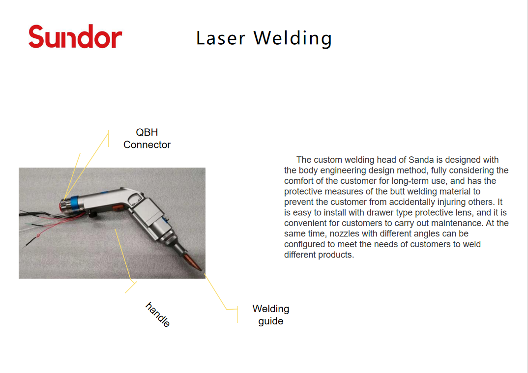 Portable Laser Welding Machine 1000w 1500w 2000w Stainless Steel Welding Machine