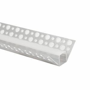 Quality Plasterboard Aluminum Led Light Strip Housings for corner linear lighting wholesale