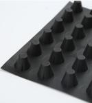 Black HIPS Dimple Plastic Drainage Board ISO9001 Certificated